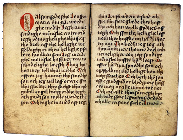 AM 421 12mo, ff. 52v-53r