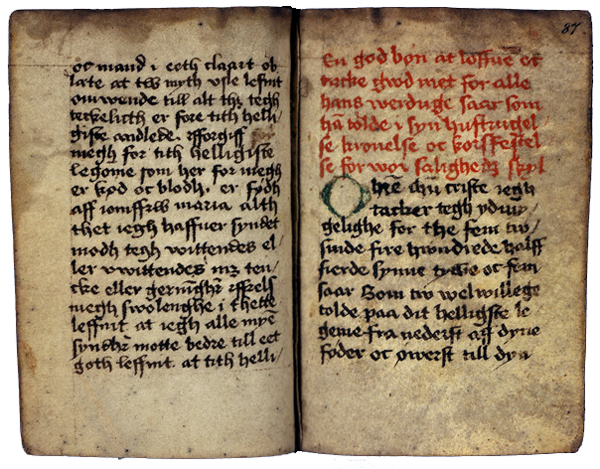 AM 421 12mo, ff. 86v-87r