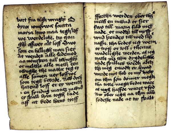 AM 421 12mo, ff. 98v-99r