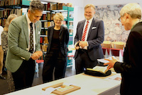 A visit from the Norwegian minister